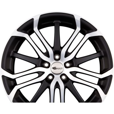 Диски BROCK B26 Schwarz Matt Voll Poliert (SMVP) R17 W7.5 PCD5x105 ET38 DIA56.6