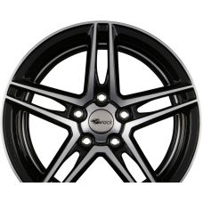 BROCK B33 Schwarz Glanz Voll Poliert (SGVP) R18 W8 PCD5x112 ET35 DIA66.6