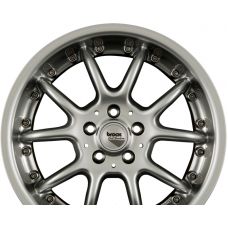 BROCK B6 Chromsilber (CSS) R17 W10 PCD5x100 ET20 DIA63.4