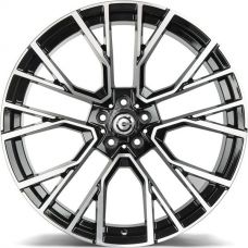 Carbonado Anomaly BFP - Black Front Polished R21 W9.5 PCD5x112 ET37 DIA66.6