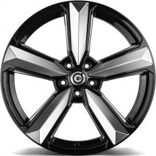 Carbonado Blast BFPEP - Black front polished edges polished R20 W8.5 PCD5x112 ET30 DIA66.45