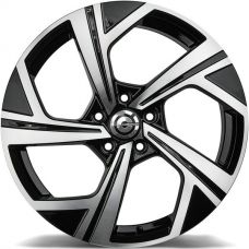 Carbonado Cooper BFP - Black Front Polished R17 W7.5 PCD5x100 ET40 DIA57.1