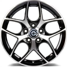 Carbonado Denver BFP - Black Front Polished R16 W6.5 PCD5x108 ET52.5 DIA63.4