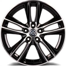Carbonado Lightning BFP - Black Front Polished R17 W7.5 PCD5x112 ET45 DIA57.1