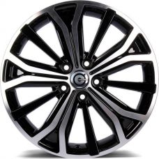 Carbonado Majestic BFP - Black Front Polished R17 W7 PCD5x108 ET46 DIA67.1