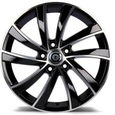 Carbonado Prague BFP - Black Front Polished R16 W6.5 PCD5x112 ET43 DIA57.1