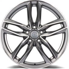 Carbonado Style AFP - Anthracite Front Polished R17 W7.5 PCD5x112 ET35 DIA66.45