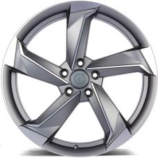Carbonado Twist MAFP - Matt Anthracite Front Polished R19 W8.5 PCD5x112 ET35 DIA66.45