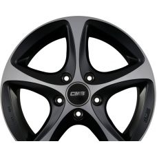 CMS C12 DMB Diamant Schwarz Matt R19 W9 PCD5x108 ET39 DIA63.4