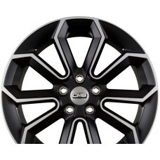 CMS C20 DMB Diamant-Schwarz Matt R17 W7.5 PCD5x108 ET47 DIA63.4