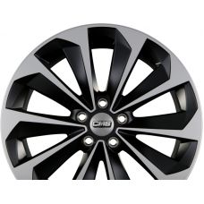 CMS C21 DMB Diamant-Schwarz Matt R18 W8 PCD5x114.3 ET47 DIA67.1