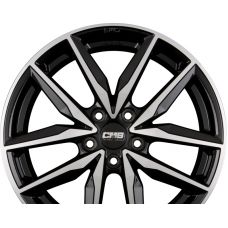 CMS C28 DB Diamant Schwarz R19 W7.5 PCD5x100 ET46 DIA57.1
