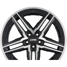 CMS C29 AERO DB Diamant Schwarz Glanz R18 W7.5 PCD5x114.3 ET35 DIA60.1