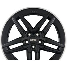 CMS C29 AERO DRB Diamant Horn Schwarz Glanz R19 W8.5 PCD5x108 ET45 DIA63.4
