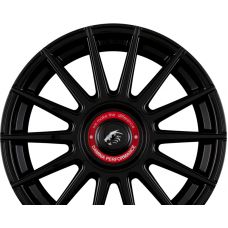 Damina Performance DM09 Black Painted Red Ring R18 W8 PCD5x112/120 ET35 DIA72.6