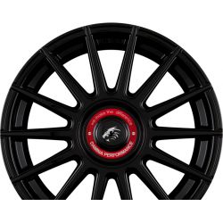 DM09 Black Painted Red Ring