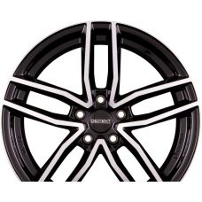DEZENT TR DARK - Black Polished R18 W7.5 PCD5x112 ET46 DIA57.1