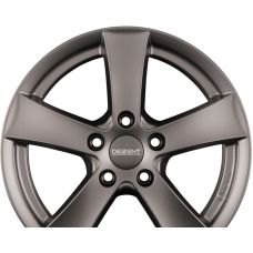 DEZENT TX GRAPHITE - Graphite Matt R17 W7 PCD5x105 ET38 DIA56.6