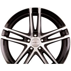 DEZENT TZ DARK - Black Polished R16 W6 PCD5x98 ET39 DIA58.1