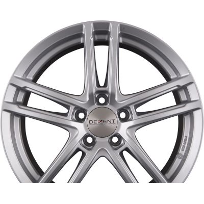 Диски DEZENT TZ SILVER - Silber R18 W7 PCD5x100 ET51 DIA57.1