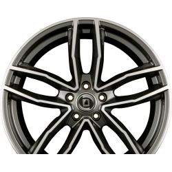 ALITO PLATIN S MACHINED - Anthrazit Glanz Frontpoliert