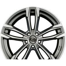 DIEWE WHEELS AVIO PLATIN S MACHINED - Anthrazit Glanz Frontpoliert R19 W7.5 PCD5x112 ET48 DIA66.6