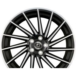 BRIOSA NERO MACHINED - Schwarz Matt Frontpoliert