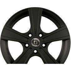 DIEWE WHEELS MATTO NERO - Schwarz Matt R17 W7 PCD5x108 ET46 DIA65.1