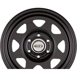 DAKAR DARK Matt Black - Offroad Stahlfelge