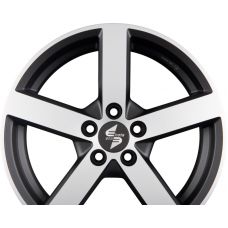 ETA BETA EROS Black Matt Full Polished R18 W8 PCD5x112 ET30 DIA66.6