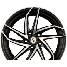 ETA BETA HERON Black Matt Full Polish R19 W9.5 PCD5x112 ET20 DIA66.6