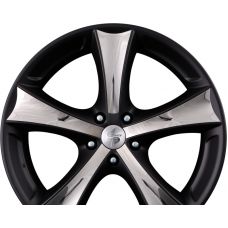 ETA BETA TETTSUT X - Black Matt Inox-Inlays R19 W9 PCD5x120 ET40 DIA74.1