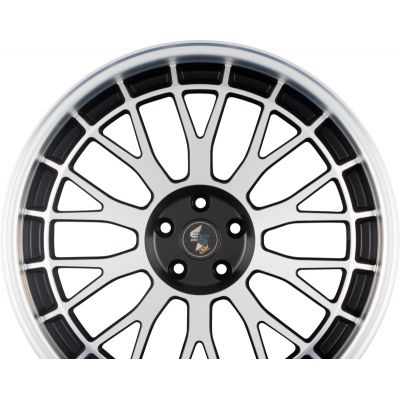 UNIT Black Matt Lip Spokes Polished UNIT Black Matt Lip Spokes Polished