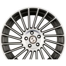 ETA BETA VENTI-R Black Matt Full Polish R18 W7.5 PCD5x114.3 ET38 DIA73.1