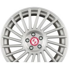 ETA BETA VENTI-R Silver Matt Full Polish R20 W8.5 PCD5x112 ET45 DIA78.1