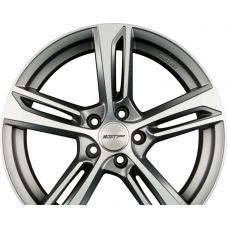 GMP ITALIA PAKY Matt Anthracite Diamond R20 W8.5 PCD5x112 ET42 DIA66.6