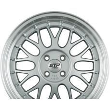 GTP WHEELS GTP 020 Silber Felgenbett Poliert R17 W7.5 PCD5x100 ET35 DIA60.1