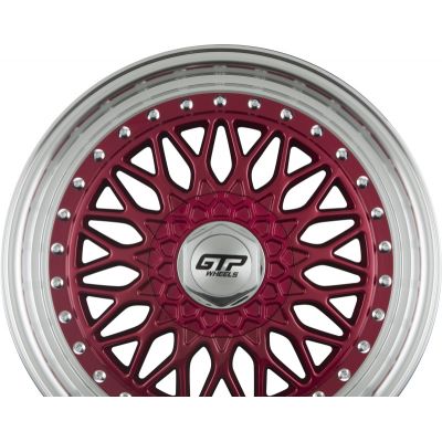 Диски GTP WHEELS GTP 040 Candy Red Felgenbett Poliert R17 W7.5 PCD5x100 ET30 DIA57.1