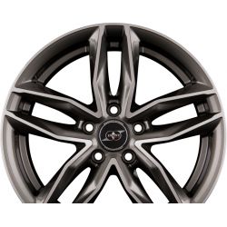WOLFBURG Gun Metal Machined Face
