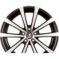 itWHEELS ALICE Glanzschwarz Poliert R17 W7 PCD5x108 ET45 DIA65.1