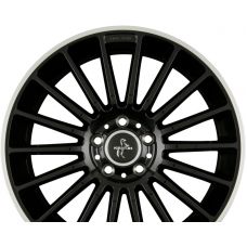 KESKIN KT15 SPEED Black Lip Polish (BLP) R17 W7 PCD5x112 ET38 DIA66.6