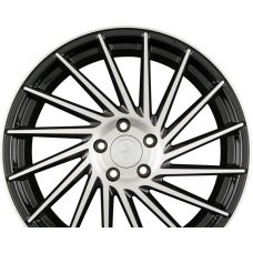 KESKIN KT17 HURRICANE Black Front Polish (BFP) R20 W9 PCD5x112 ET30 DIA72.6