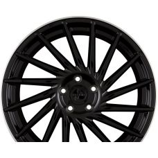 KESKIN KT17 HURRICANE Black Lip Polish (BLP) R18 W8 PCD5x120 ET35 DIA72.6