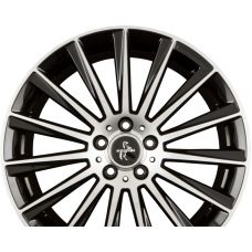 KESKIN KT18 TURBO Black Front Polish (BFP) R20 W8.5 PCD5x112 ET30 DIA66.6