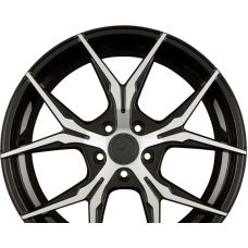 KESKIN KT19 ANGEL Black Front Polish (BFP) R18 W8 PCD5x120 ET35 DIA72.6