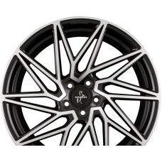 KESKIN KT20 FUTURE Black Front Polish (BFP) R19 W8.5 PCD5x114.3 ET40 DIA72.6