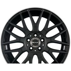 MAK ARROW Gloss Black Mirror Ring R20 W8 PCD5x112 ET48 DIA66.6