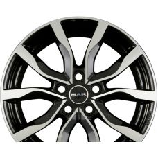 MAK HIGHLANDS Black Mirror Face R20 W8.5 PCD5x127 ET50 DIA71.6