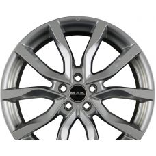 MAK HIGHLANDS SILVER R20 W8.5 PCD5x120 ET43 DIA72.6