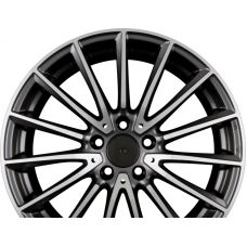 MAK KOMET Gun Metal Mirror Face R17 W7.5 PCD5x112 ET48 DIA66.6